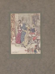 A flushed and boisterous group, 1915